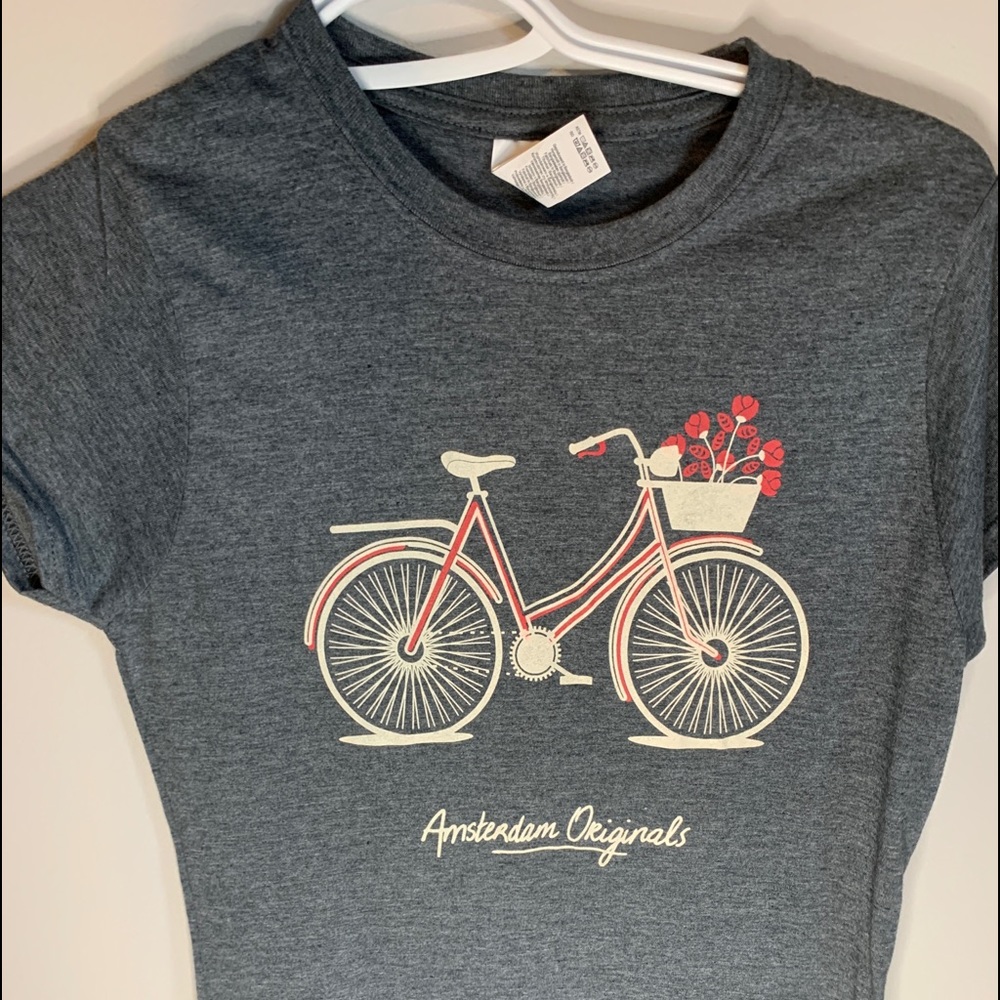 Amsterdam bicycle t-shirt
